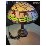 LEADED GLASS LAMP