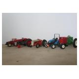 VARIOUS DIE CAST MODEL TRACTORS