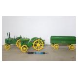 2 DIE CAST JOHN DEERE TRACTORS