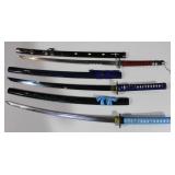 3 ORIENTAL SWORDS