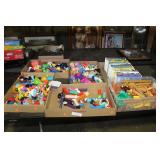 COLLECTIBLE TOYS AND VHS TAPES