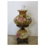 DOUBLE GLOBE HURRICANE LAMP
