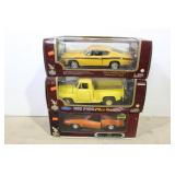 3 ROAD LEGENDS DIE CAST VEHICLES