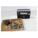 REALISTIC CONCERTMATE 8 RADIO, WATCHES, CLOCKS