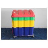 3 CONTAINERS OF LOOSE LEGOS