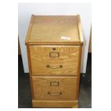 2 DRAWER FILING CABINET W/ KEY