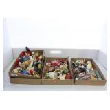 CHRISTMAS FIGURINES AND WRAPPING
