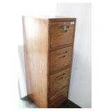 WOODEN FILING CABINET