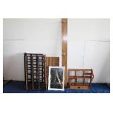 DECORATIVE WOODEN SHELVING