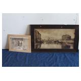 LARGE SCALE PHOTO AND PAINTING