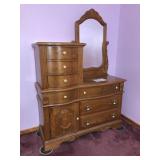 SOLID OAK DRESSER
