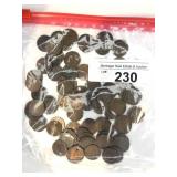 75+ INDIAN HEAD PENNIES (SOME CIVIL WAR ERA)