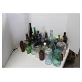 30 PLUS BOTTLES AND JARS