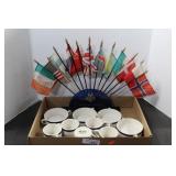 9 PIECES AMERICAN AIRLINES SYRACUSE CHINA