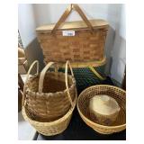 5 PIECE WICKER GROUPING