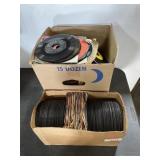 2 BOXES OF VARIOUS GENRE 45 RPM RECORDS