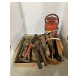 GARDENING HAND TOOLS AND OLDER CHAPIN SPRAYER