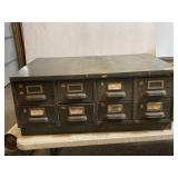 WOODEN ORGANIZER W/ 8 DRAWERS