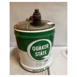 QUAKER STATE 5 GALLON OIL CAN