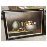 STILL LIFE OIL PAINTING ON CANVAS