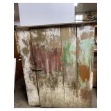 LARGE PRIMITIVE FARM CABINET