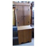 HANDMADE PINE KITCHEN CUPBOARD