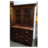 PRIMITIVE CHINA CABINET