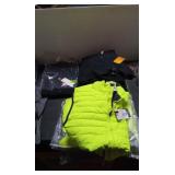 8 ZIP UPS AND NYLON VESTS