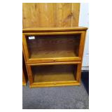2 TIER BARRISTER STYLE BOOKCASE