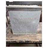 RUTLAND HILLS DAIRY MILK BOX