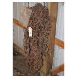 SET OF 2 TRACTOR WHEEL TIRE CHAINS (13.6-28)