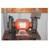 8" CENTRAL MACHINERY BENCH GRINDER