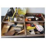 VARIOUS HAND TOOLS AND SHOP TOOLS