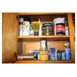 CONTENTS OF CABINETS - SHOP FLUIDS