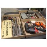 DRILL BITS,  INDEX, STEEL STOCK, POWER TOOLS