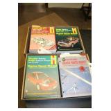 2 BOXES OF OLDER AUTO MANUALS