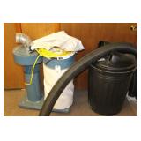 RELIANT DUST COLLECTOR & WOODSTOCK STORAGE BARREL