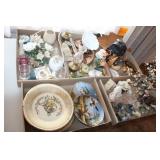 5 BOXES OF HOUSE COLLECTIBLES