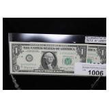 (3) CONSECUTIVE SERIAL # $1 US NOTES -