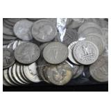 (165) MIXED QUARTER DOLLARS ($41.50 FACE VALUE)