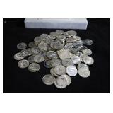 (84) SILVER QUARTERS - INCLUDES PROOF SILVER QUART