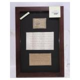 REV. WAR PAYMENT BILL & ACCESSORIES WALL MOUNT