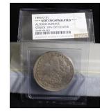 1896-O MORGAN SILVER DOLLAR *OFF-CENTER*