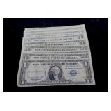 (11) $1 SILVER CERTIFICATES