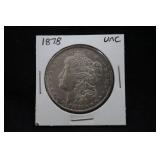 1878 MORGAN SILVER DOLLAR