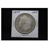 1879  MORGAN SILER DOLLAR