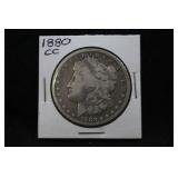 1880 CC MORGAN SILVER DOLLAR