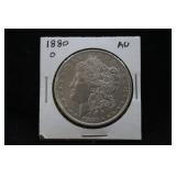 1880 O MORGAN SILVER DOLLAR