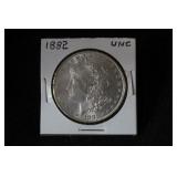 1882 MORGAN SILVER DOLLAR