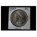 1883 O MORGAN SILVER DOLLAR